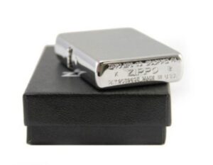 Купить зажигалку Zippo 230 25 Vintage BF Chrome WO SL недорого с доставкой , зажигалки и аксессуары для курения в нашем магазине ТабакОптТорг